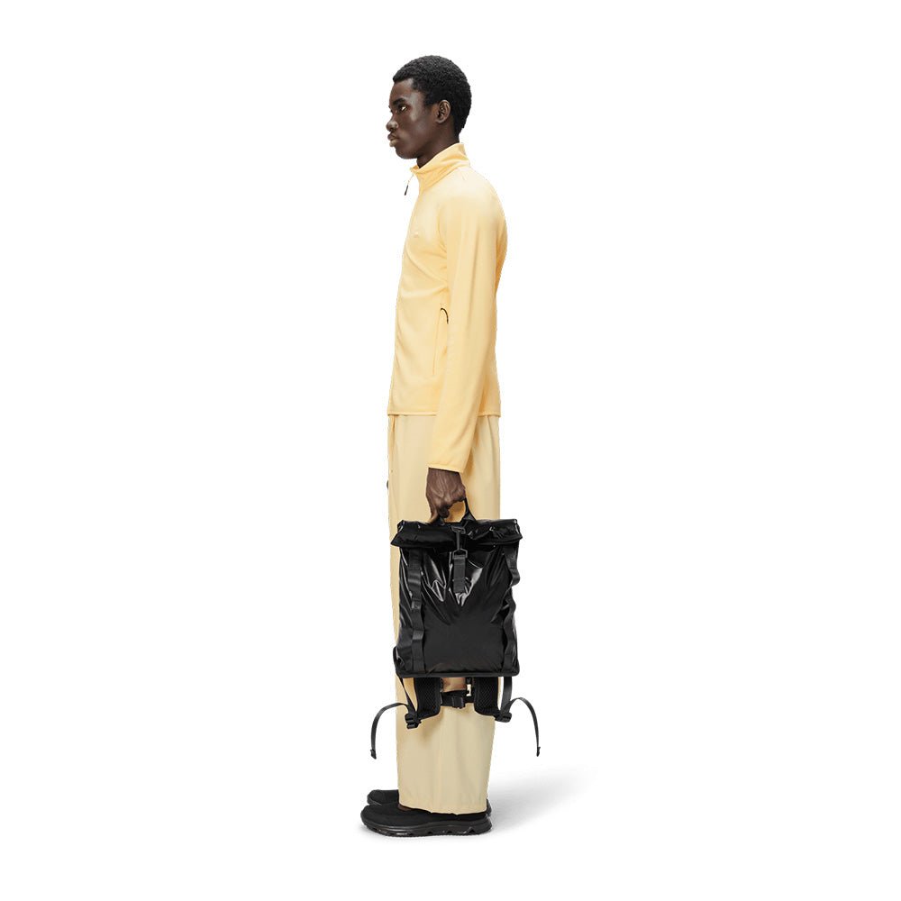 Sibu Rolltop Rucksack Mini Sac à dos noir