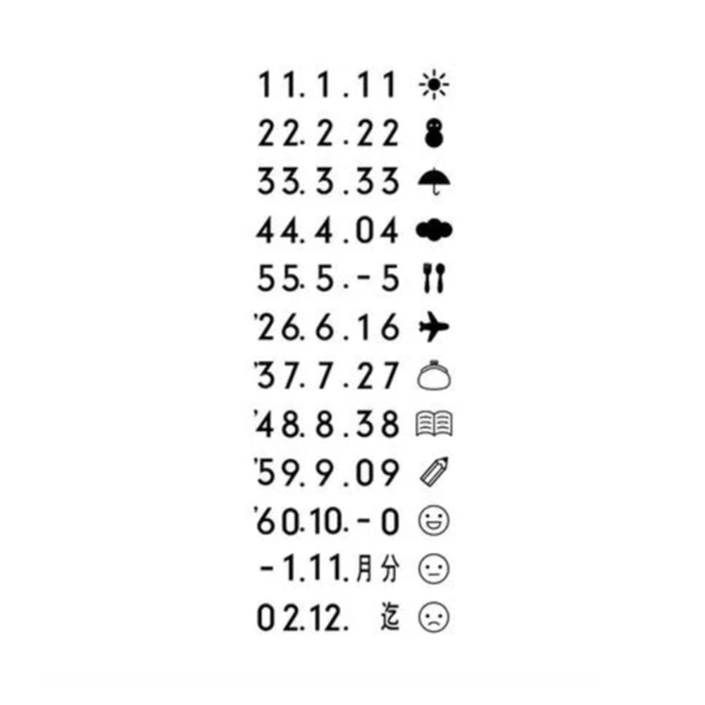 Rotary Date Stamp Mark
