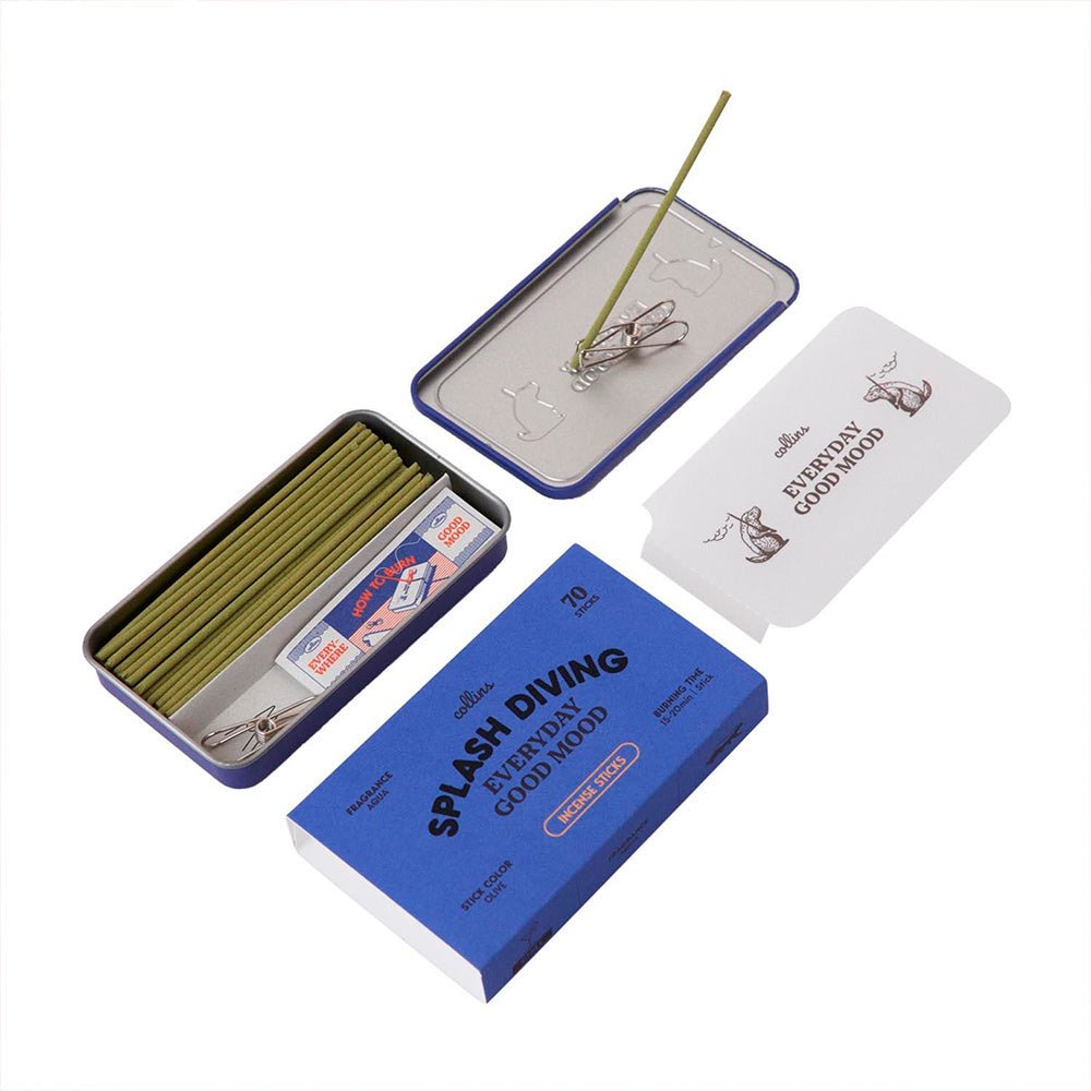 Incense Clip Chill - Aqua