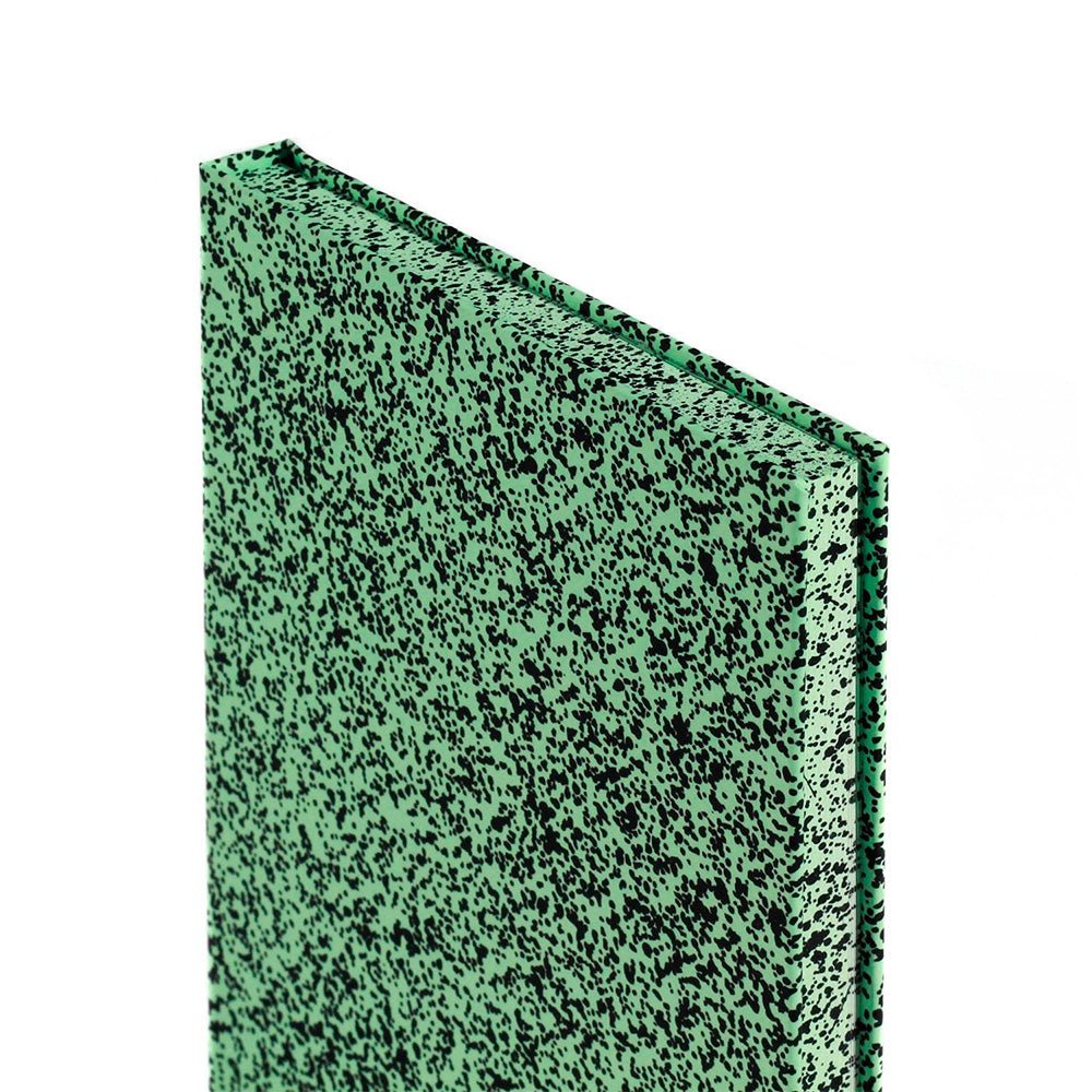 Cuaderno Spray Splash Verde Pálido Cubierta Dura