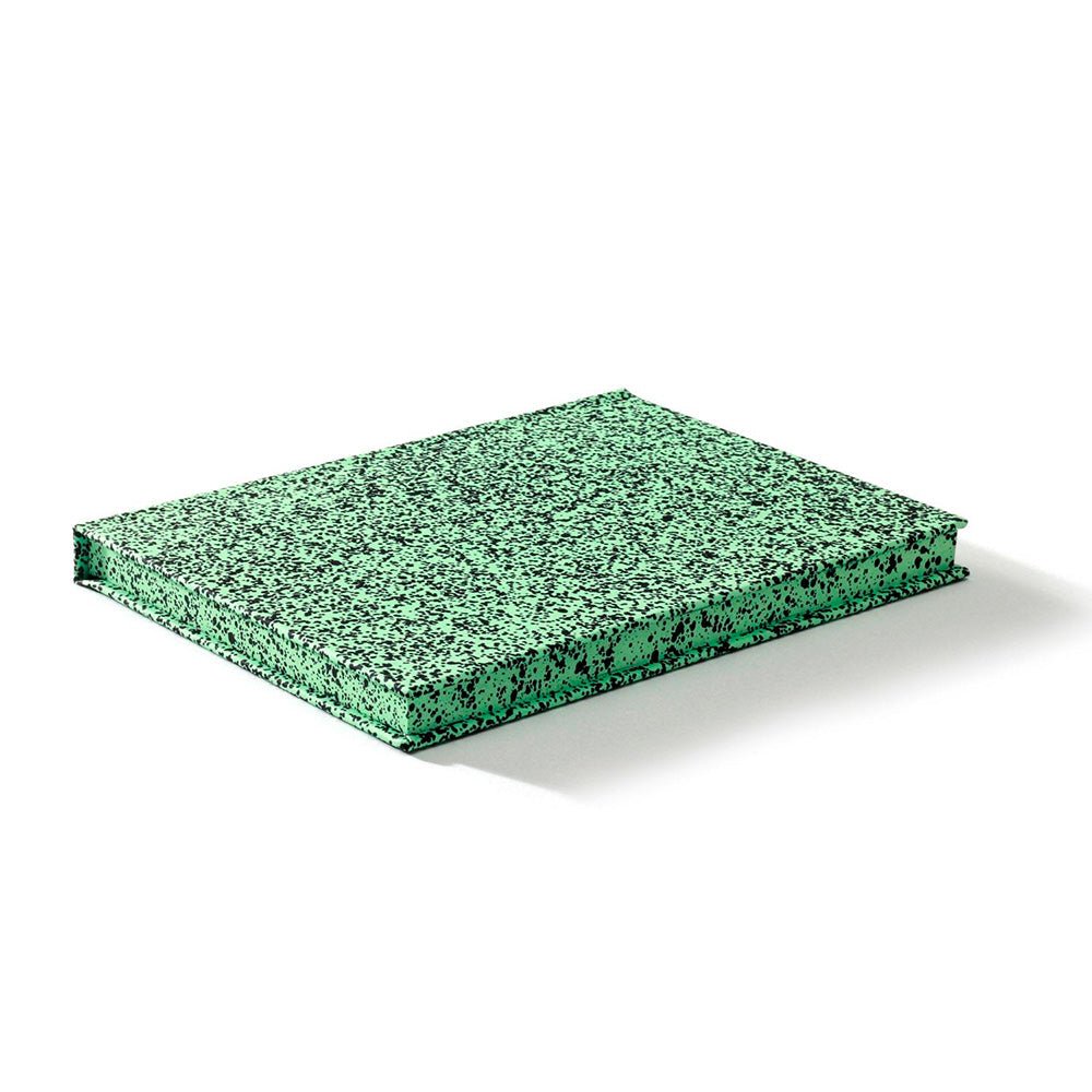Cuaderno Spray Splash Verde Pálido Cubierta Dura