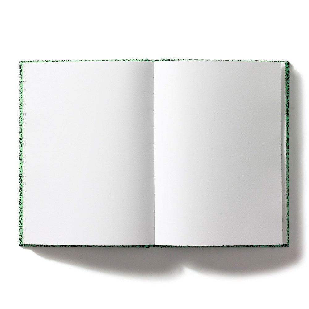 Cuaderno Spray Splash Verde Pálido Cubierta Dura