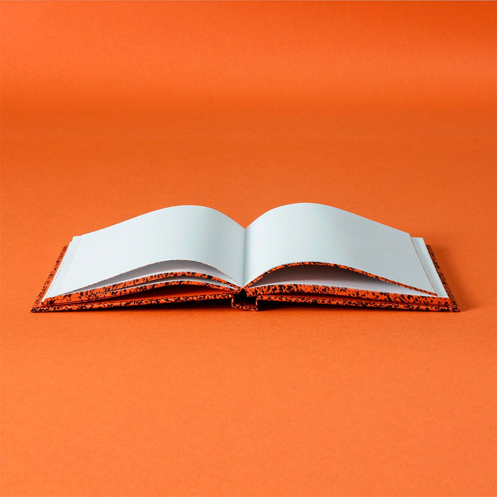 Cuaderno Spray Splash Naranja Cubierta Dura