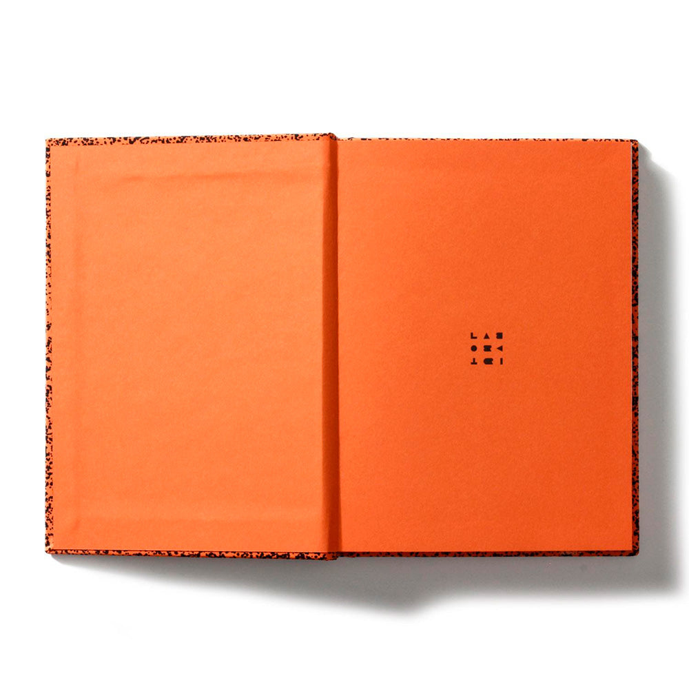 Cuaderno Spray Splash Naranja Cubierta Dura
