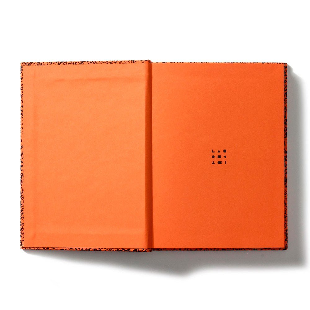 Cuaderno Spray Splash Naranja Cubierta Dura