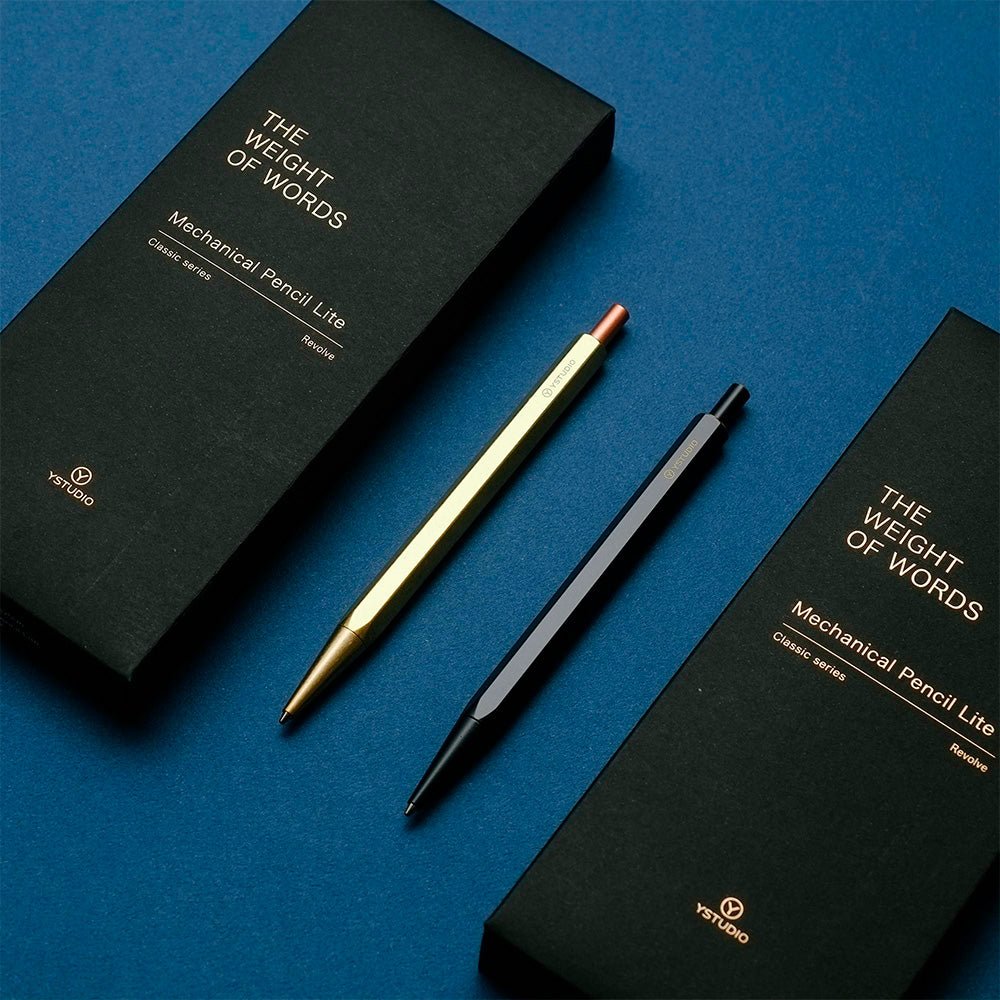 Classic Revolve - Portaminas Lite (Brass)