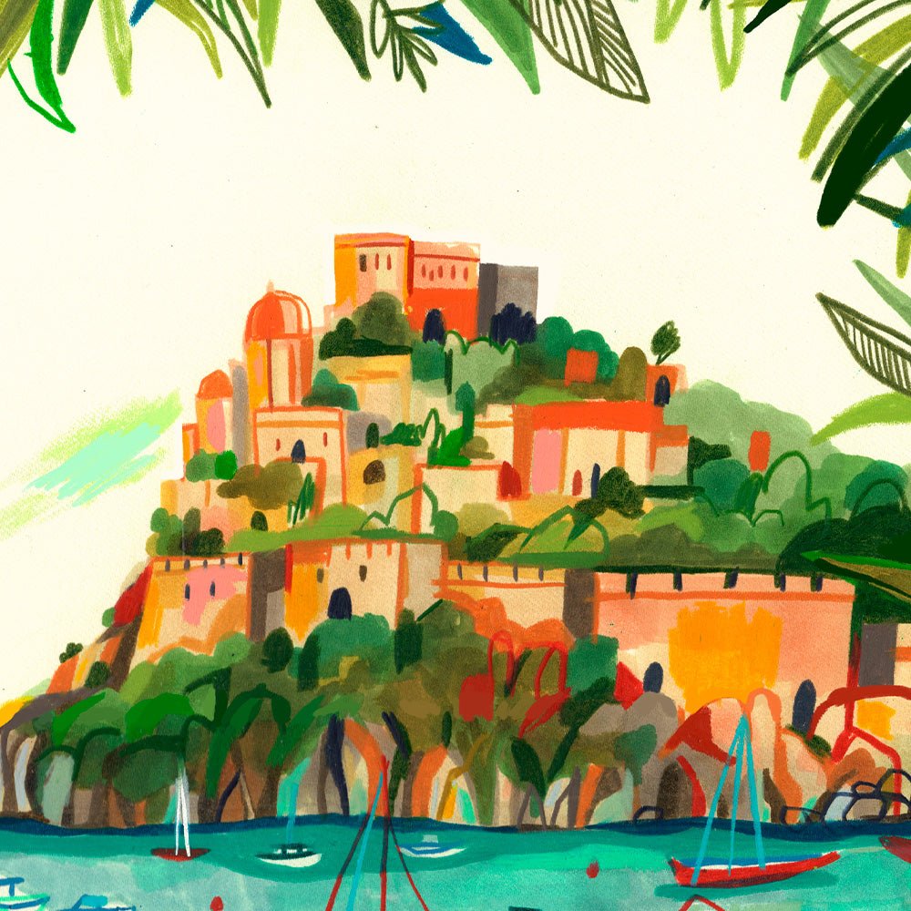 Summer in Eloie Island Giclée Print