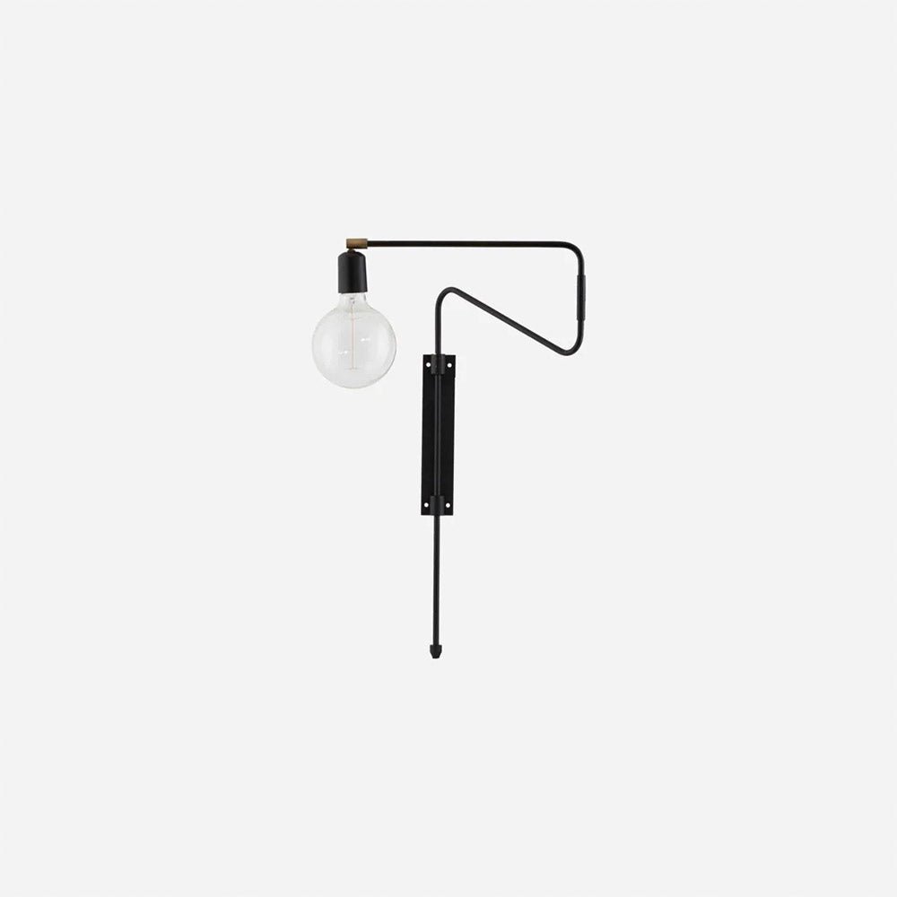 Applique murale Swing noire