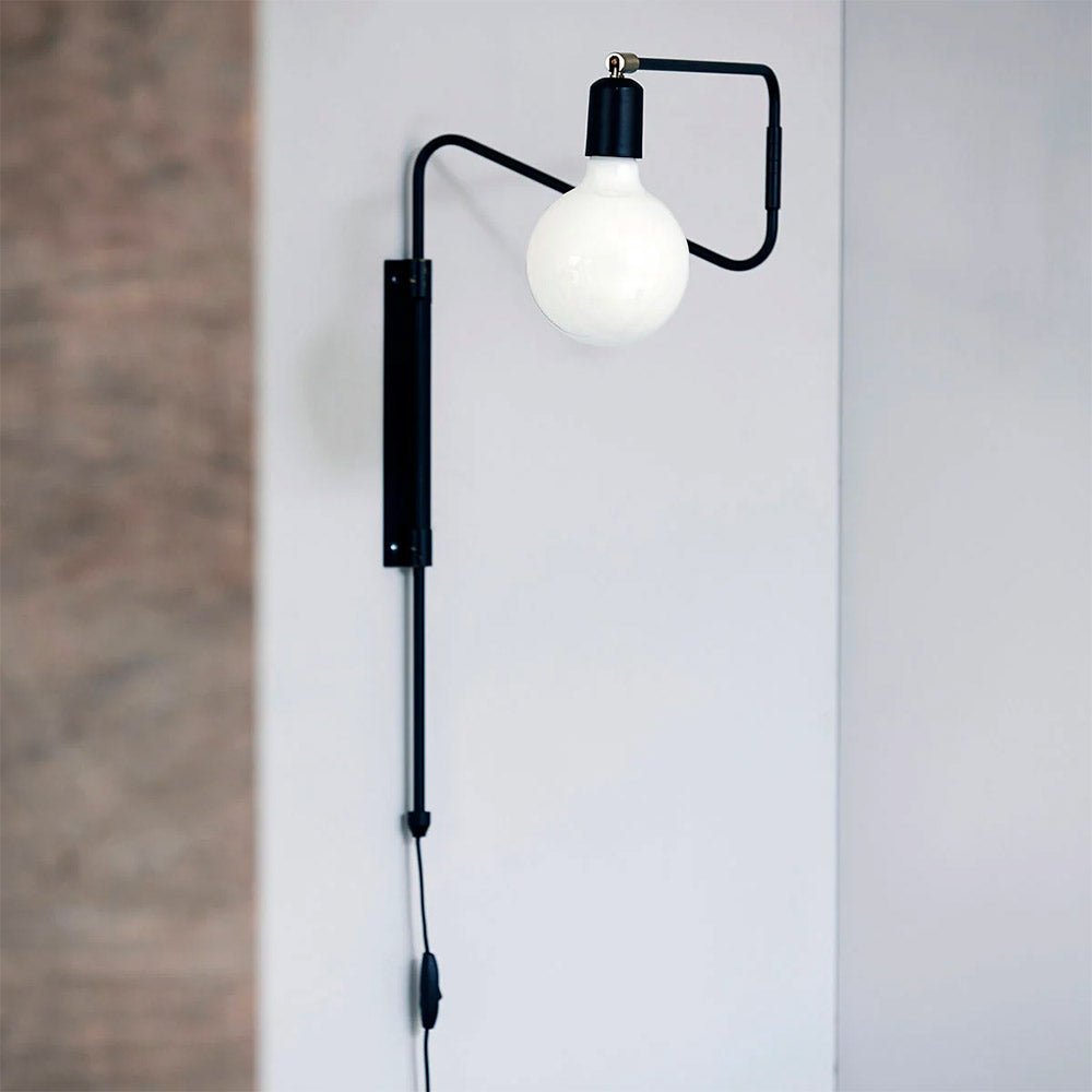Applique murale Swing noire