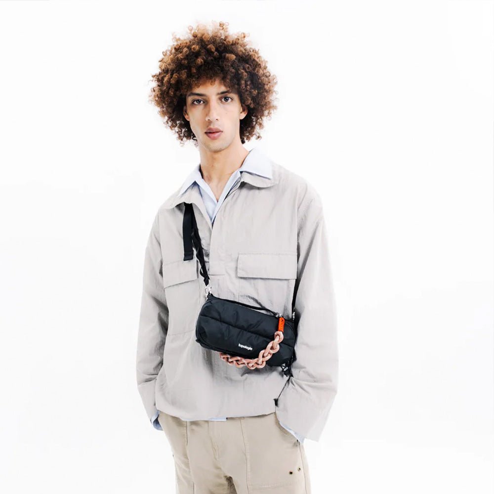 Bottle Sacoche Medium Puffer Black