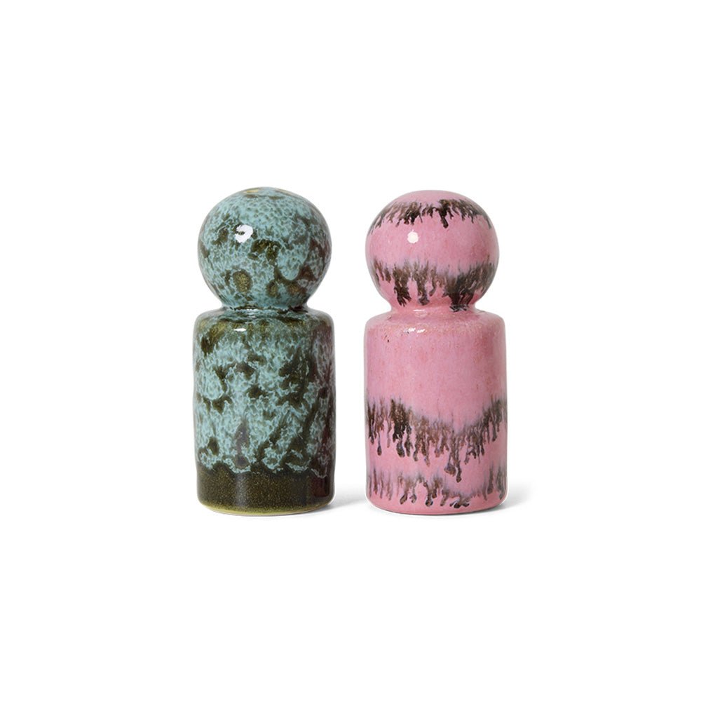 70s Ceramics: Pepper & Salt - Baroque