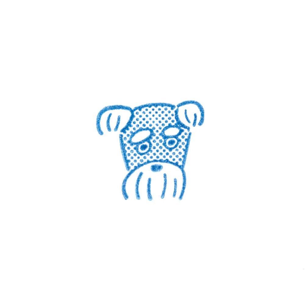 Sello KORI JIRUSHI Small Schnauzer