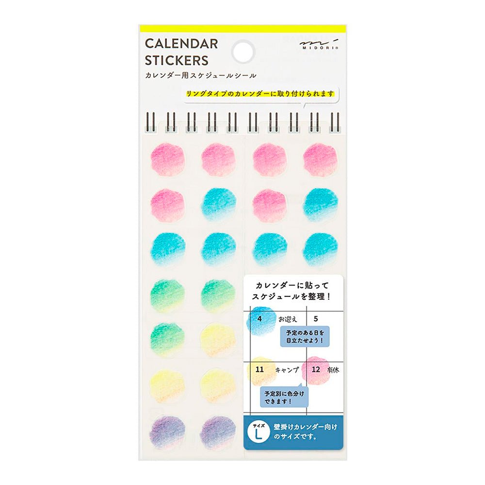 Autocollants 2598 Calendrier (M) Dégradés