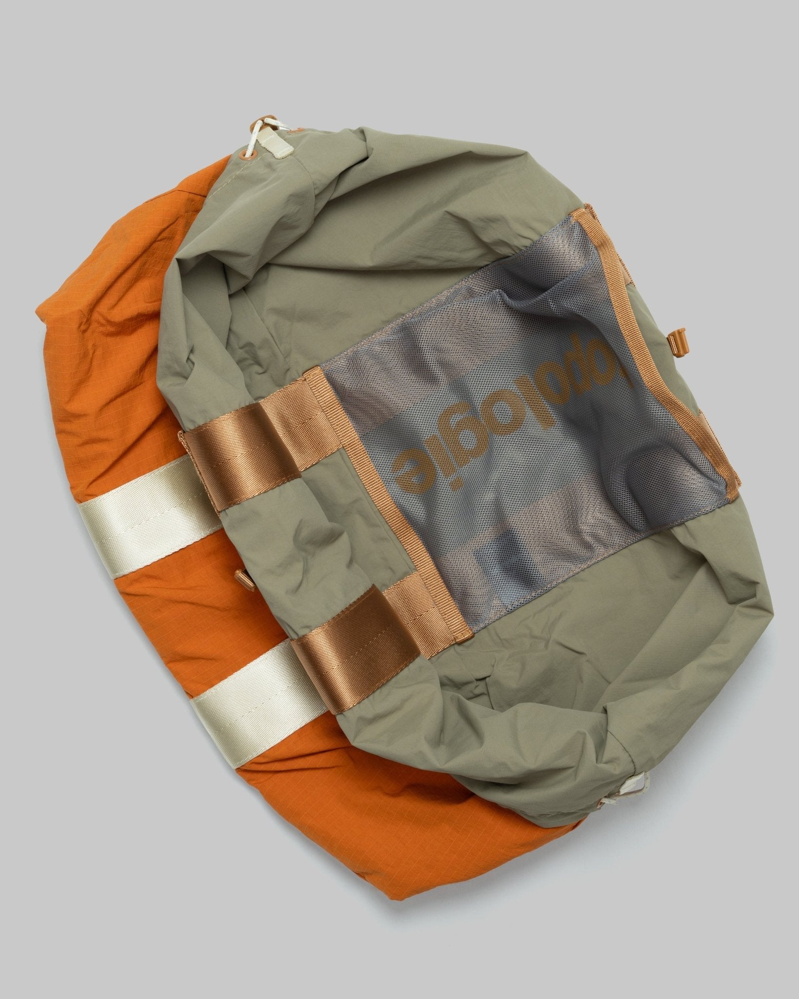 Summit Tote Wide Medium Burn Orange Needle Ripstop