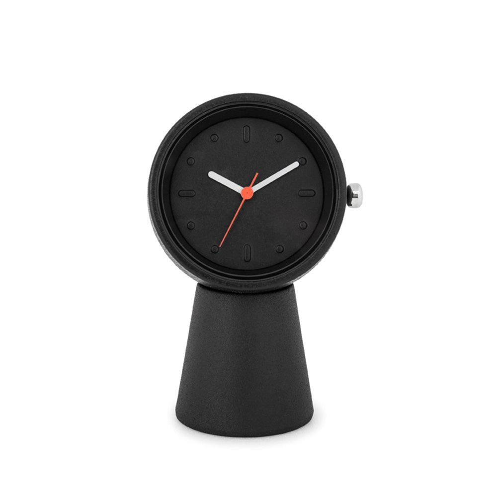 Horloge de table noire
