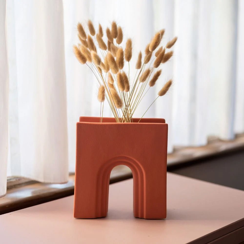 Handmade Nordic Terracotta Vases Dodeca