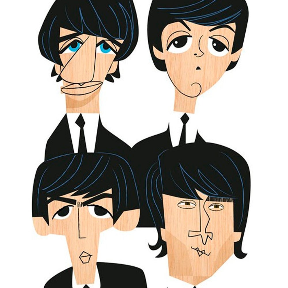 The Beatles Giclée Print A5