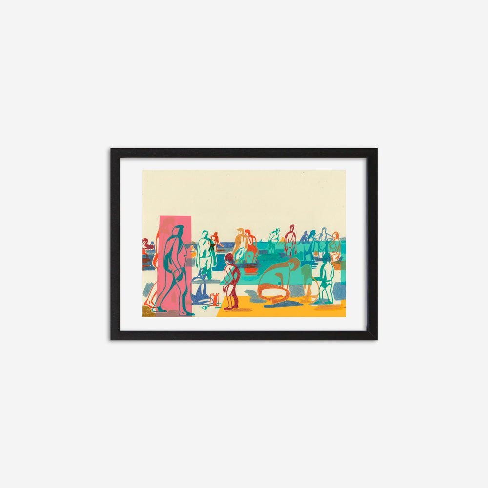 Le Rivage de la Plage Giclée Print