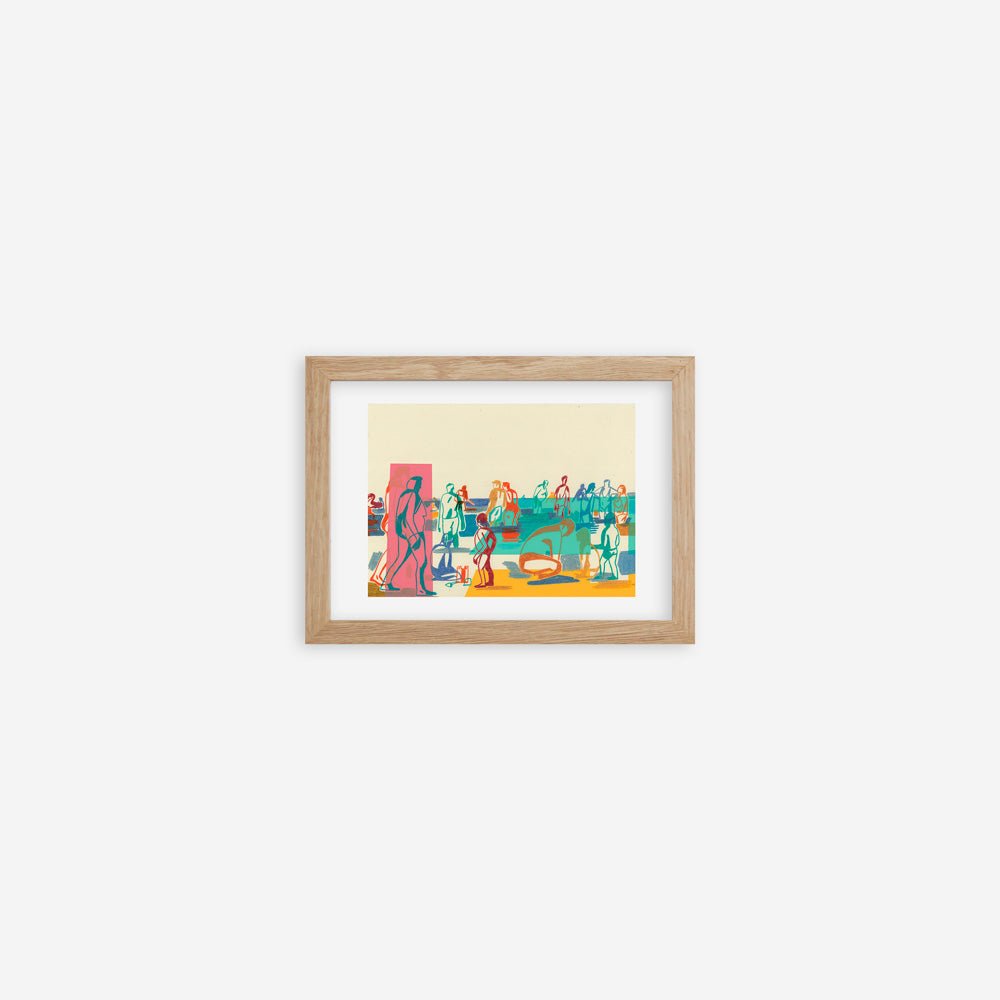 Le Rivage de la Plage Giclée Print