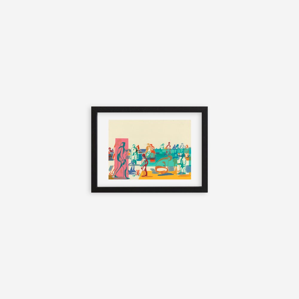 Le Rivage de la Plage Giclée Print