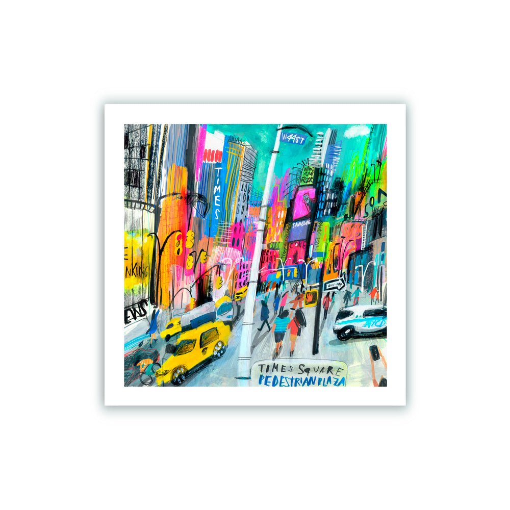 Times Square Impresión Giclée
