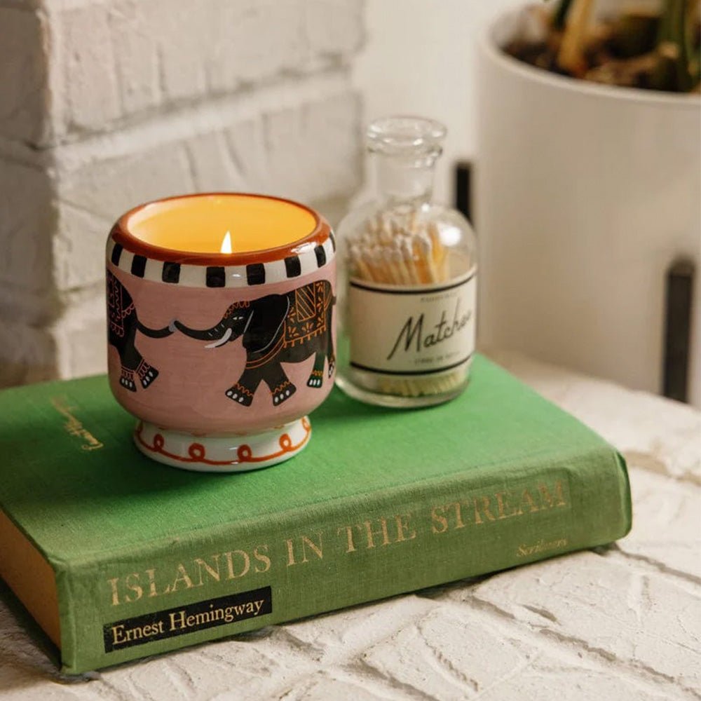 Tabaco Vainilla Vela Perfumada de Cera de Soja