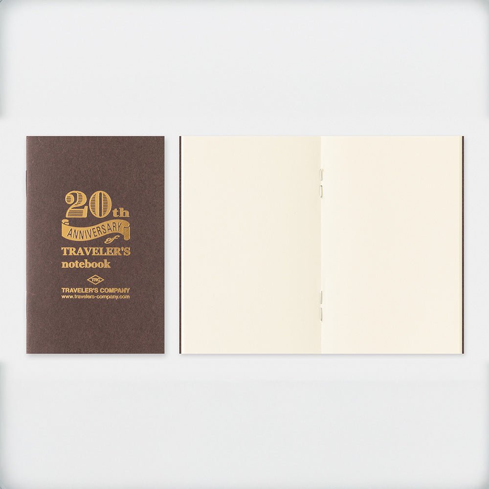 Carnet de voyage format carte, coffret 20e anniversaire noir