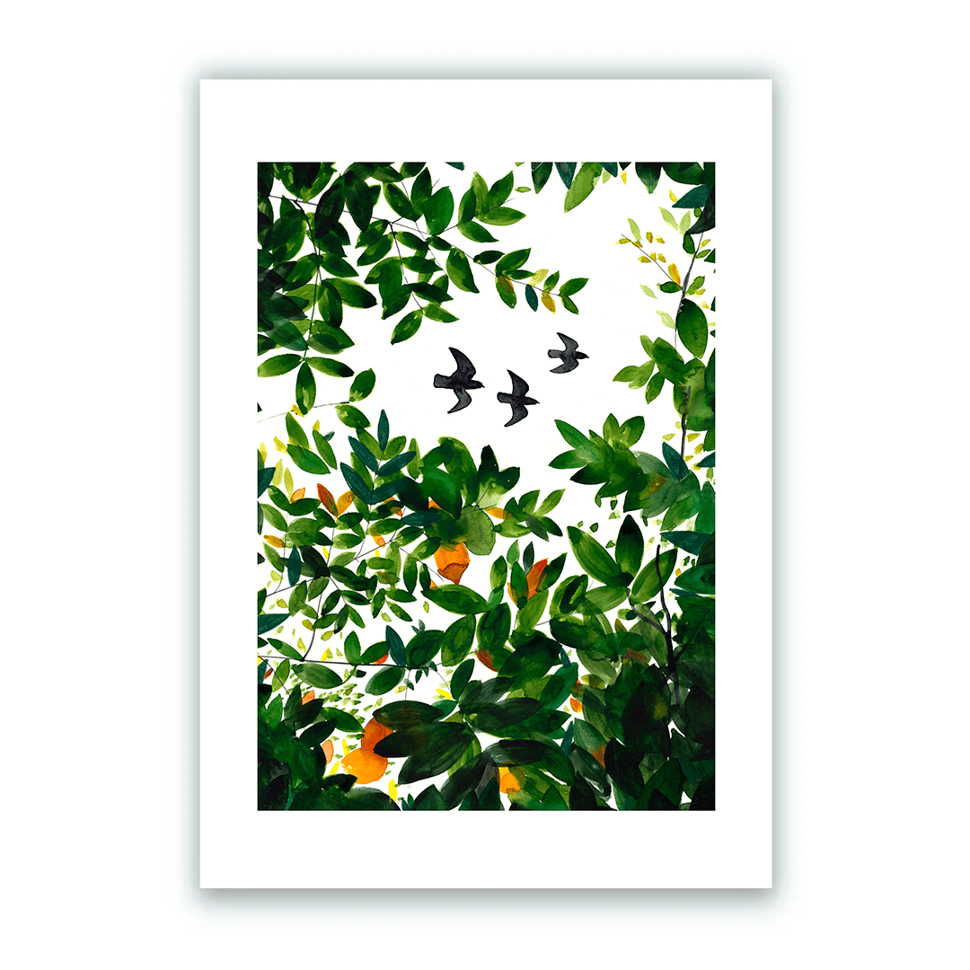 Tree Tops Impresión Giclée