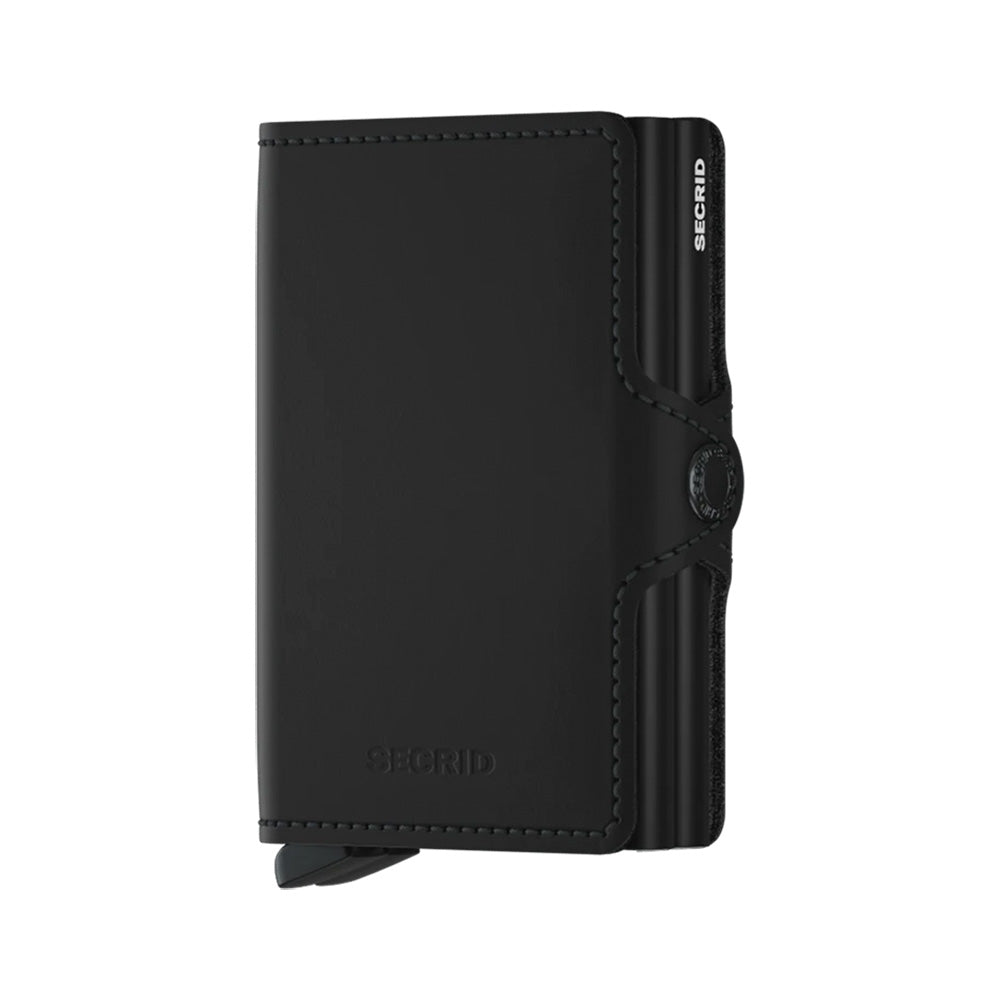 Portefeuille Twinwallet Noir Mat