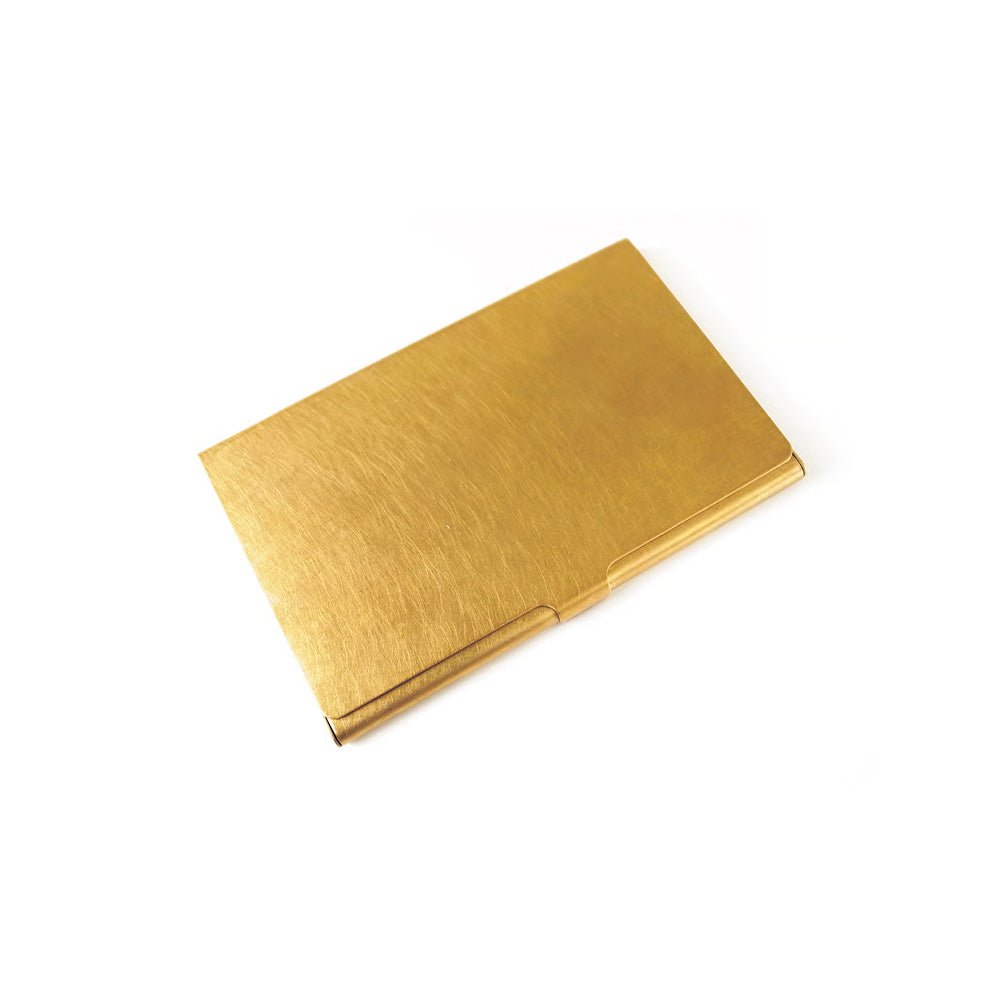 Brass Cardcase Solid