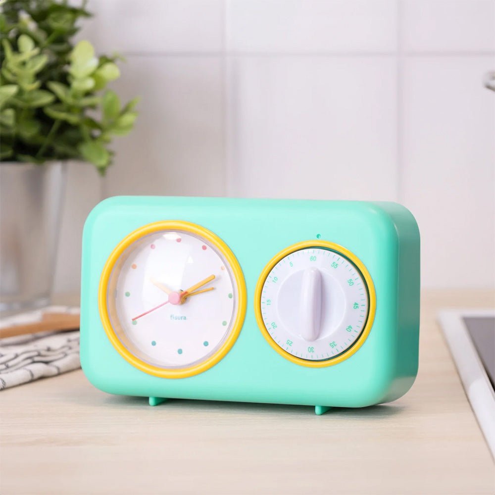 Temporizador de Cocina Retro - Verde
