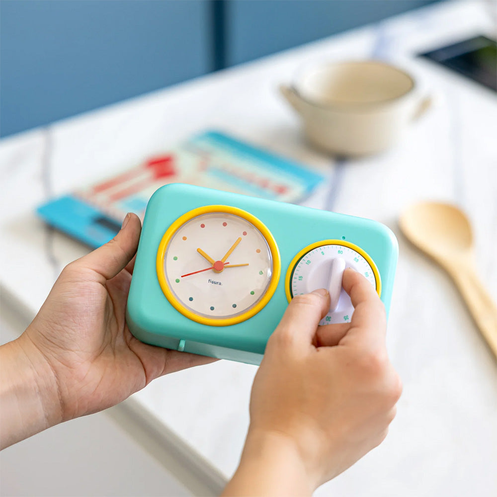 Temporizador de Cocina Retro - Verde