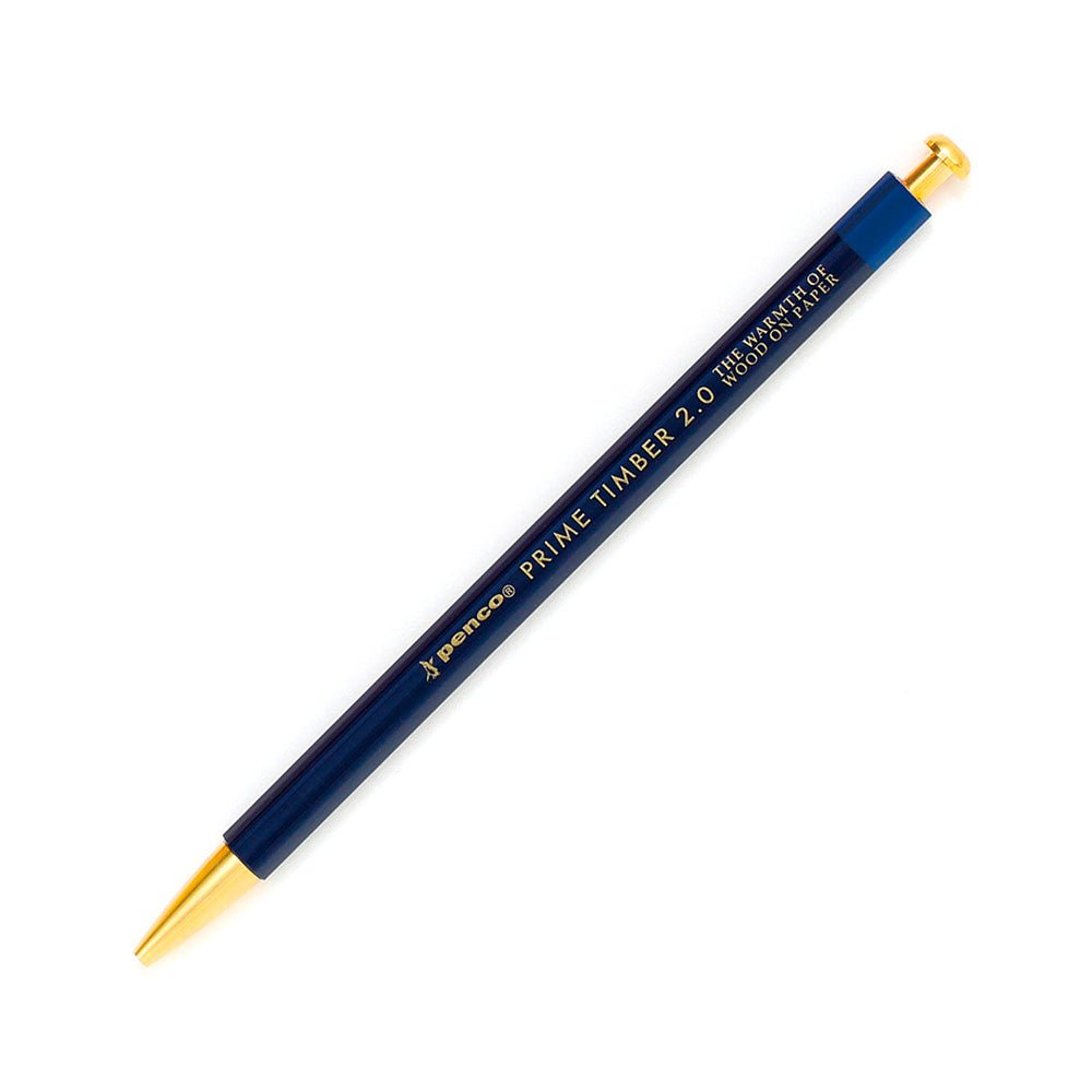 Timber Brass Pencil Navy