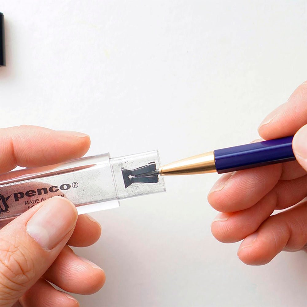 Timber Brass Pencil Navy