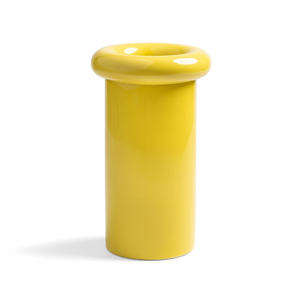 Jarrón Turban Amarillo