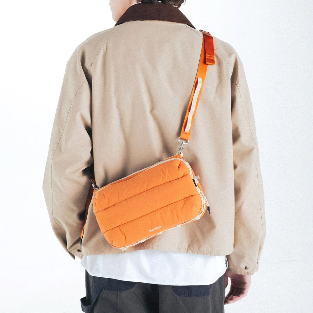 Sangle utilitaire large orange