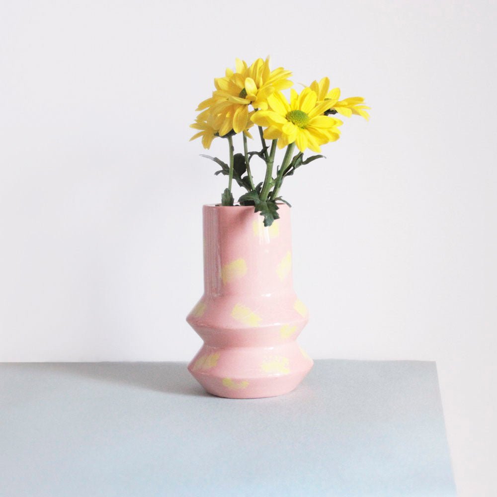 Vase Geo Pink