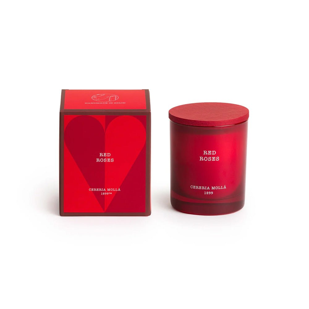 Candle Red Roses 230 GR