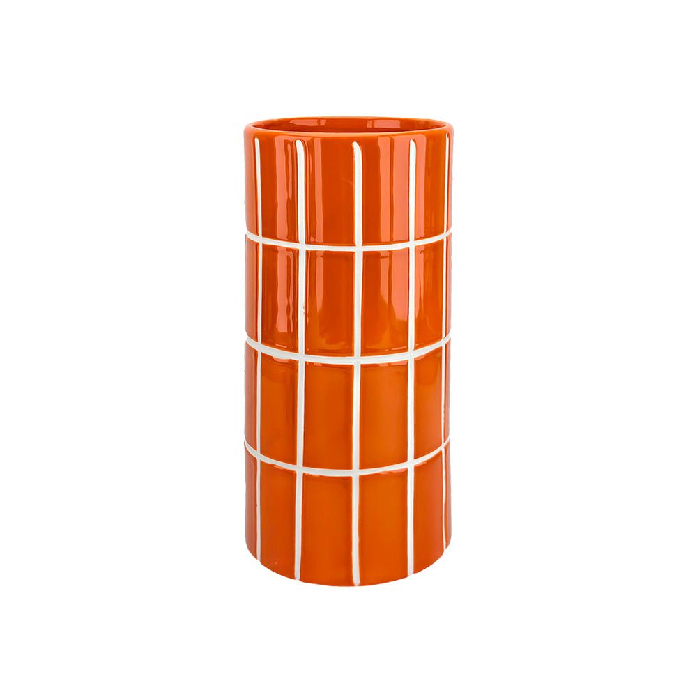 Vase Carrelage Orange