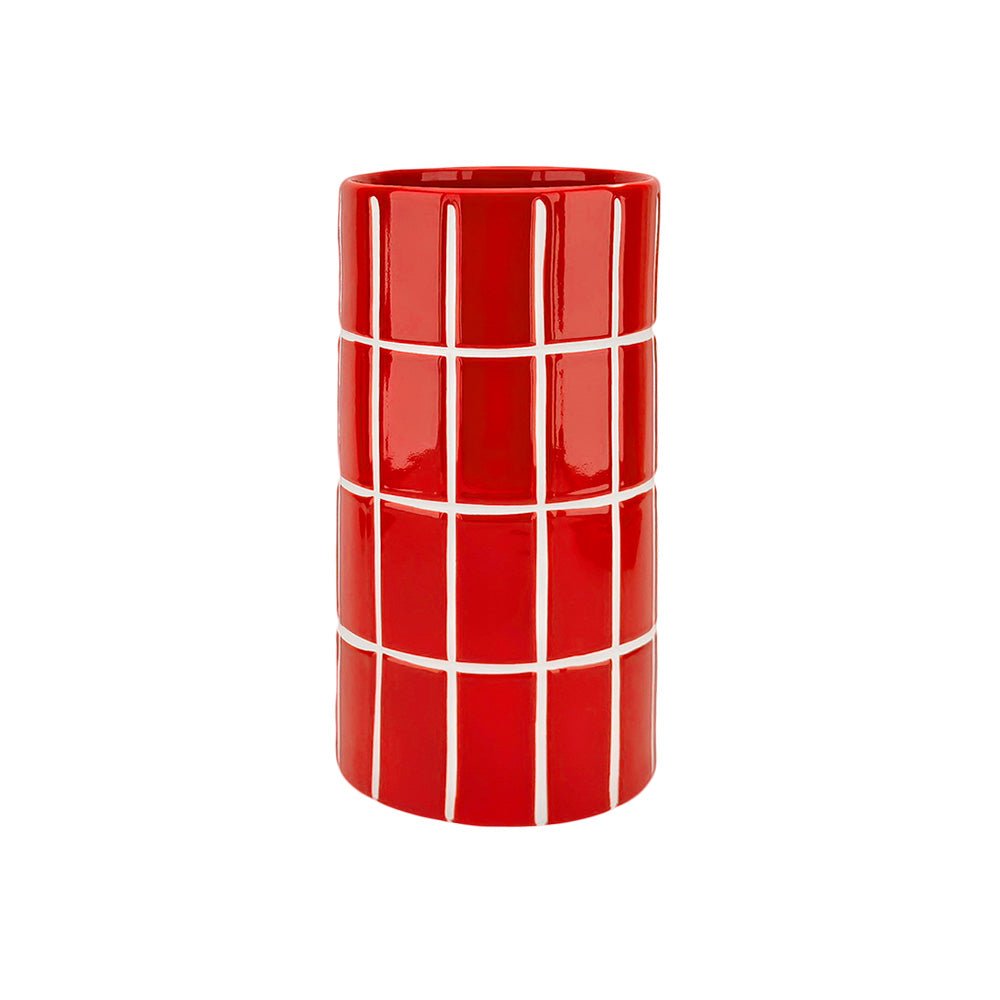 Vase Carrelage Red