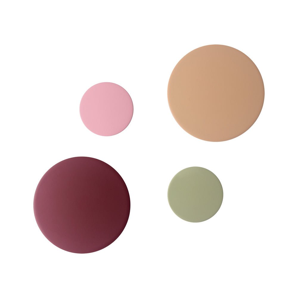 Set Colgadores de Pared Fuchsia (4 piezas)