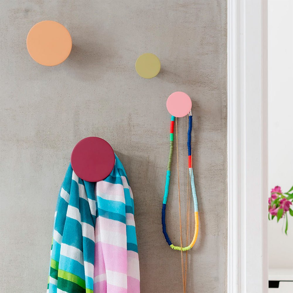 Set Colgadores de Pared Fuchsia (4 piezas)
