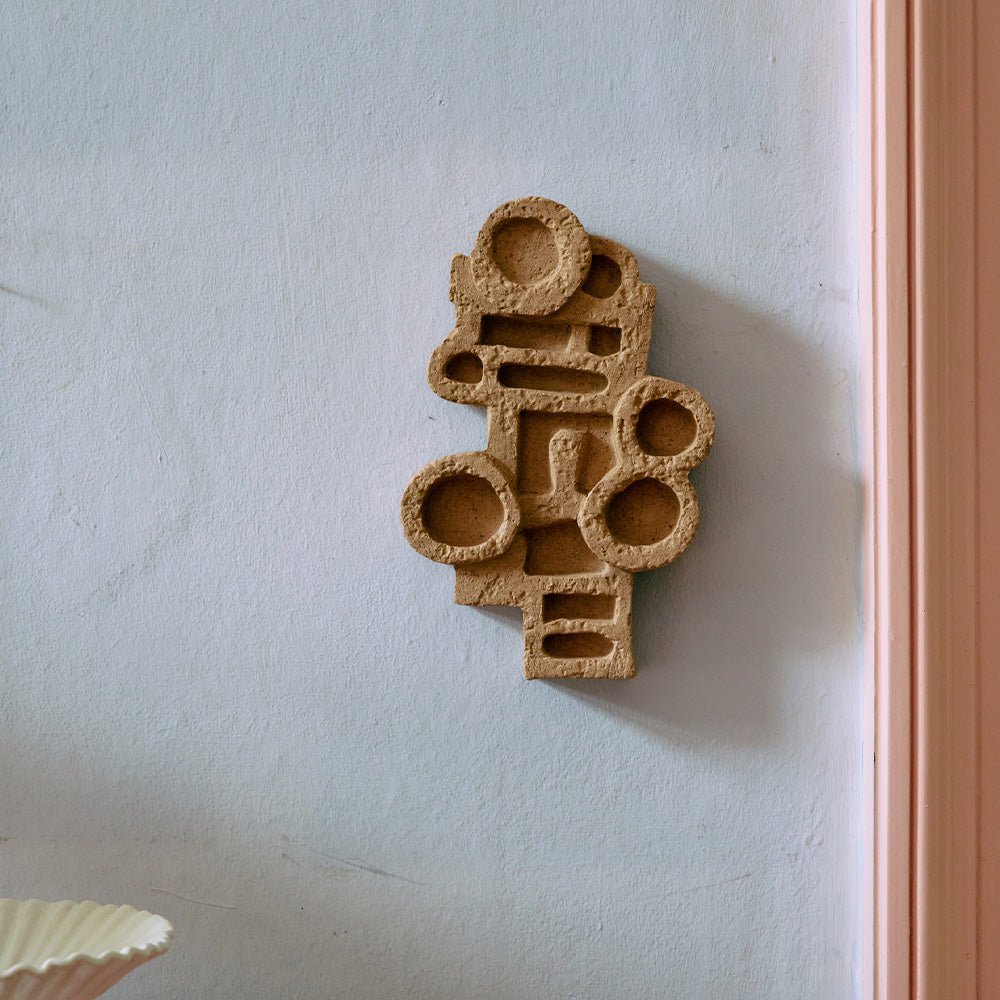 Wall Sculture Brutalist Small