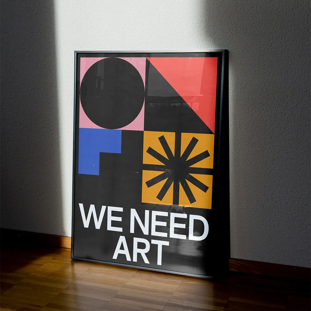 We Need Art Giclée Print