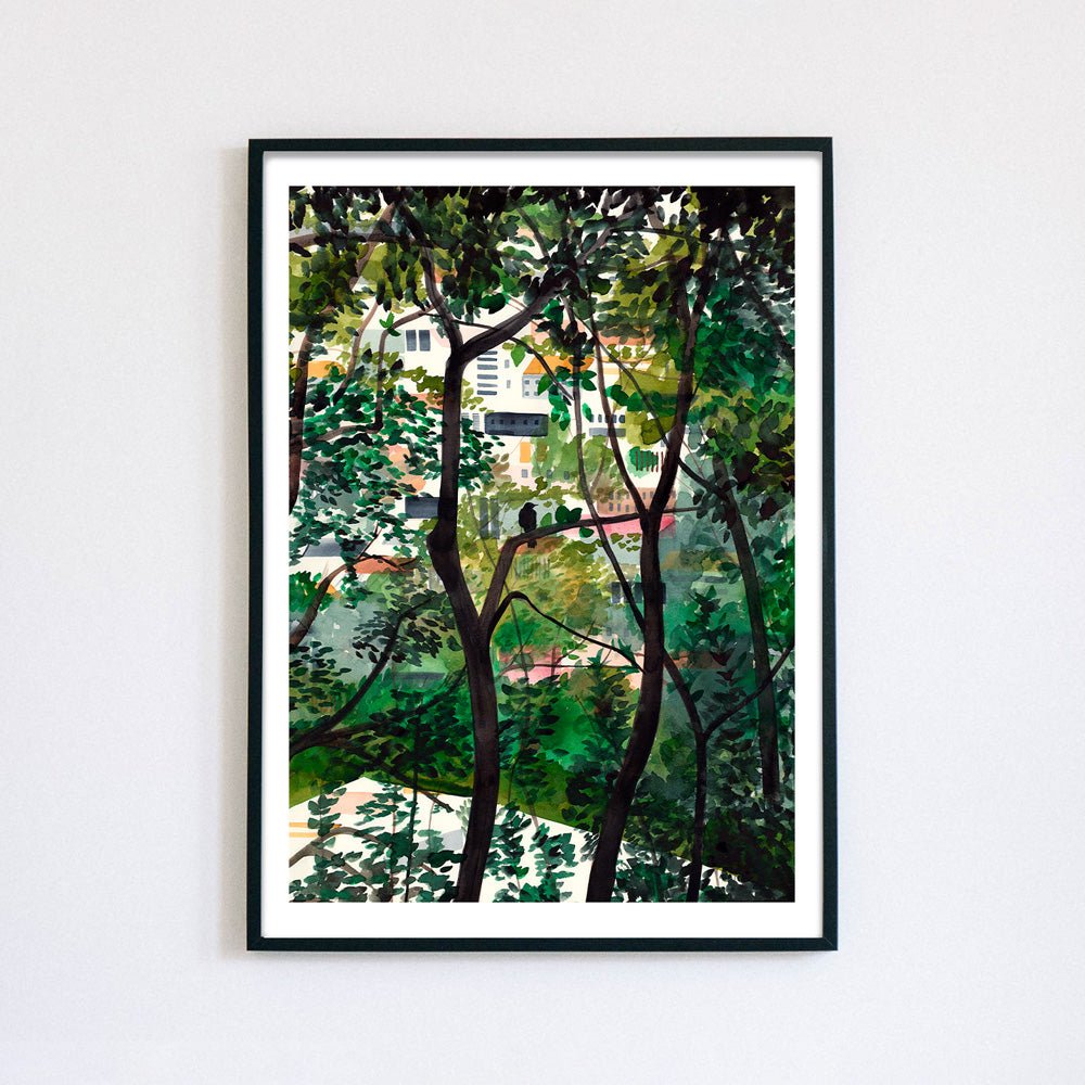 Woods Giclée Print A5