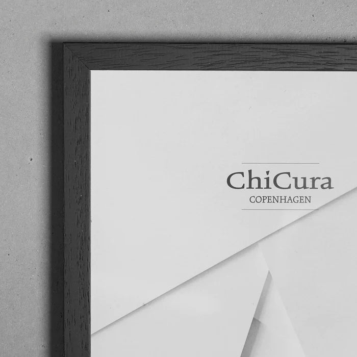 Wooden Frame 50x70 Glass Black