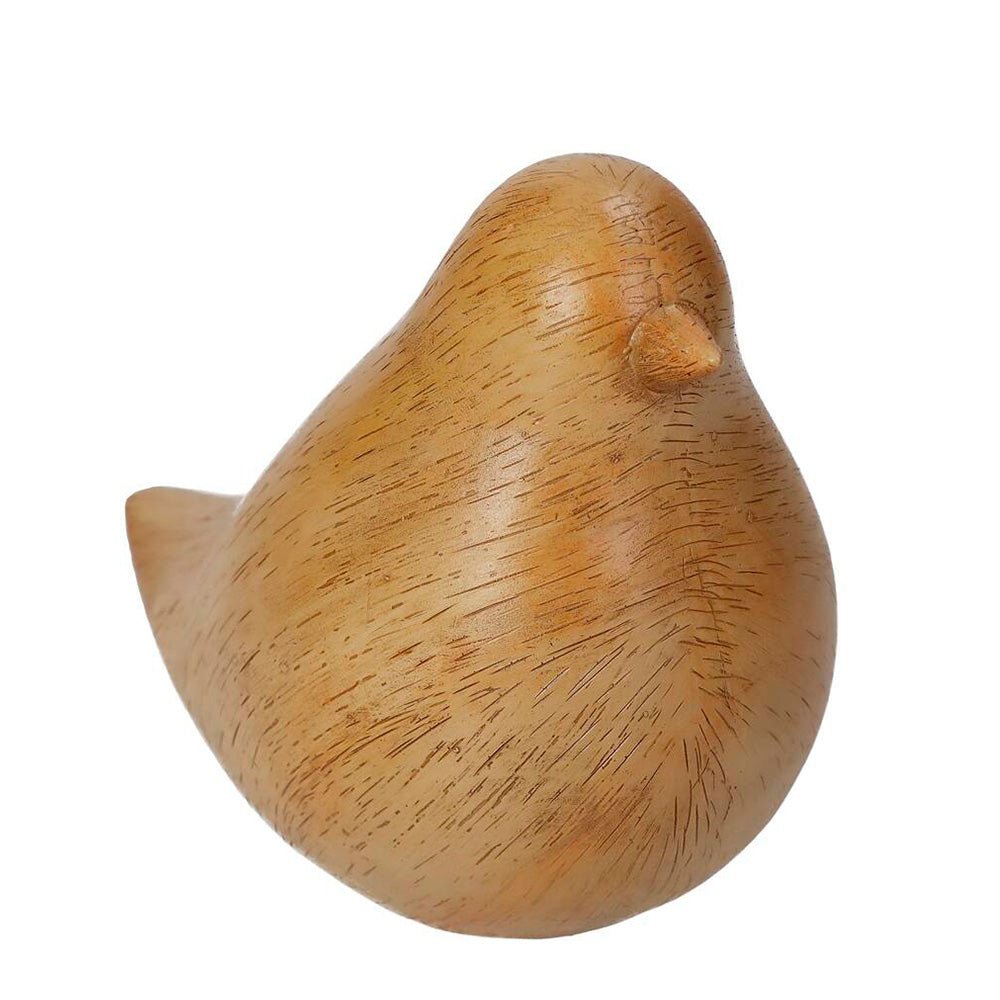Oiseau ornemental beige L