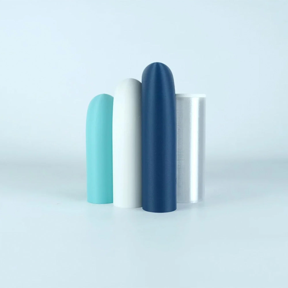 Arc Modular Vase & Bookend – Navy, White, Lagoon