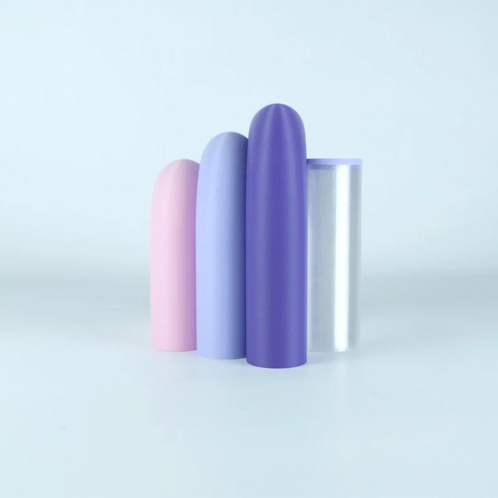 Arc Jarrón Sujetalibros Modular – Violeta, Rosado, Blanco