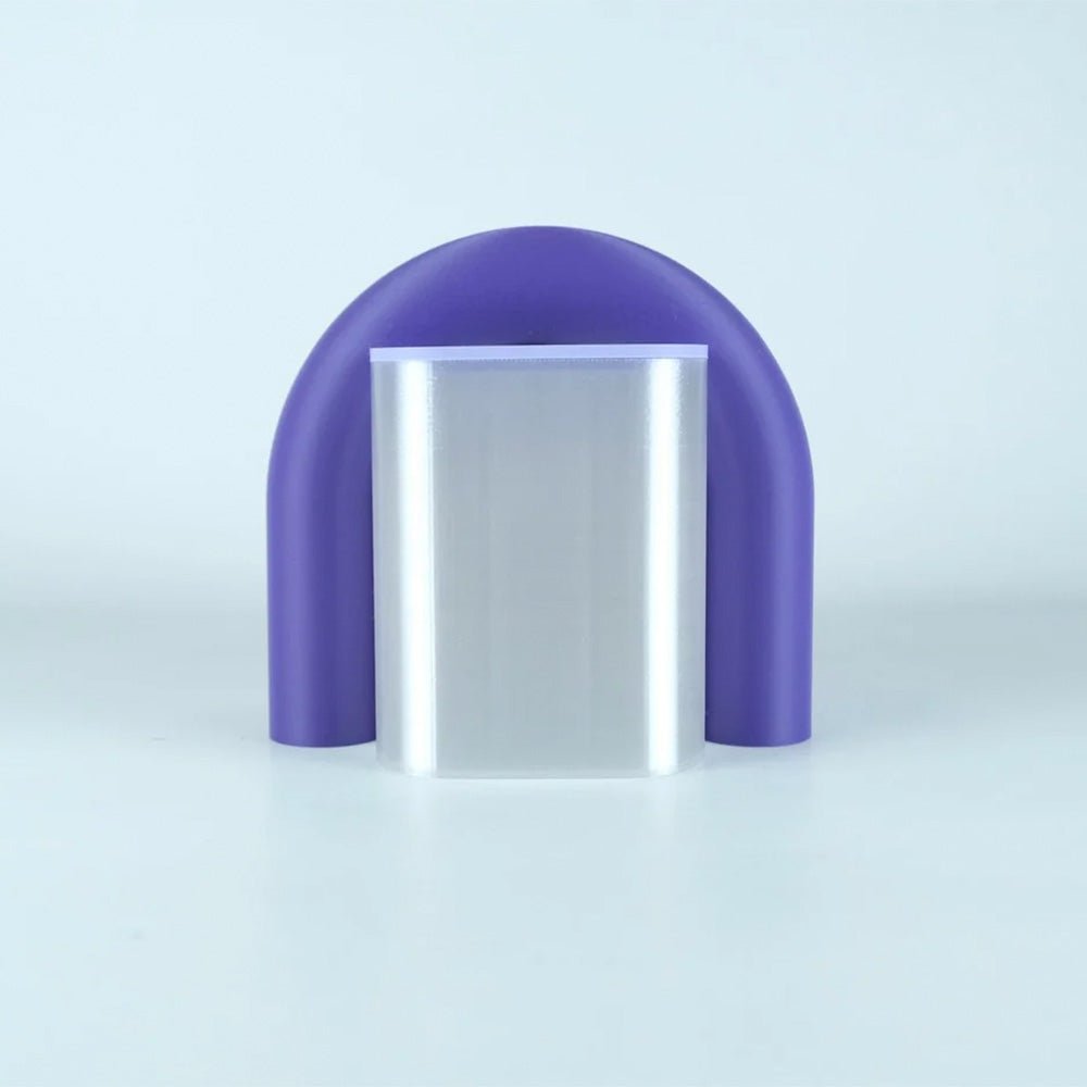 Arc Jarrón Sujetalibros Modular – Violeta, Rosado, Blanco